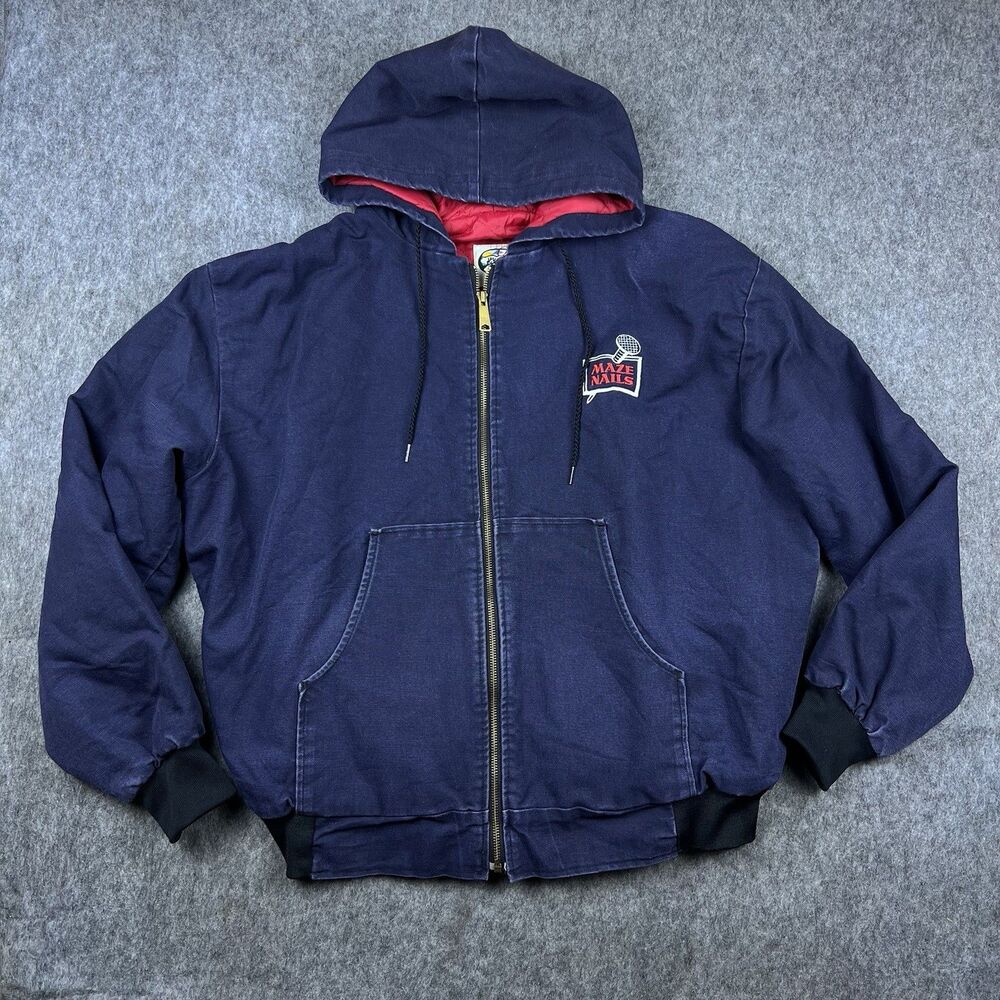 Vintage Ozark Mountain Apparel Men's Jacket Workwear Canvas Made in USA Size XL